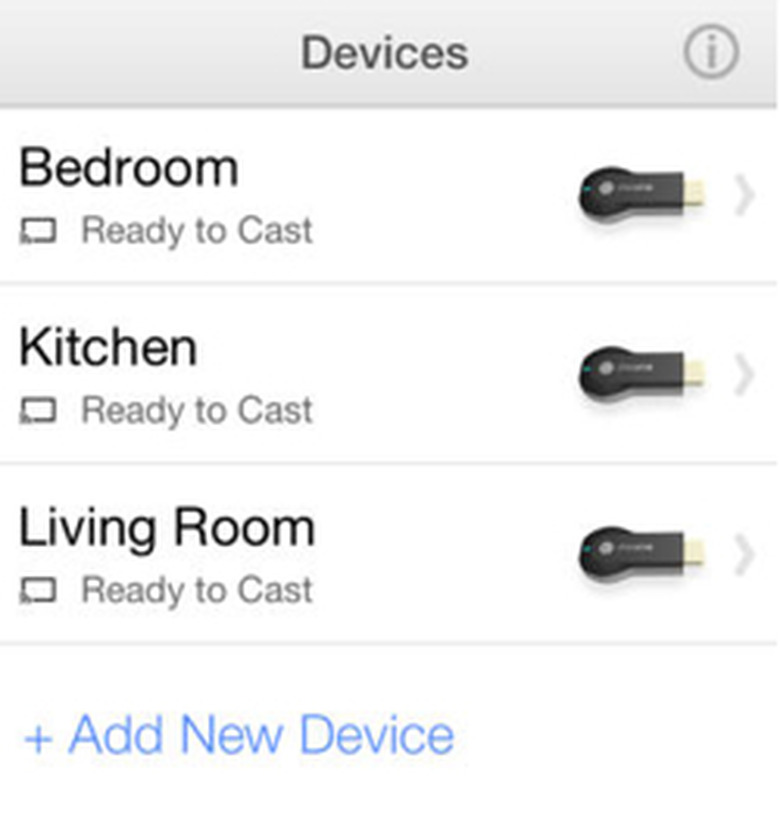 Chrome Cast for iOS