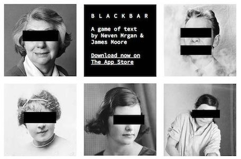 Ad for Blackbar iOS game