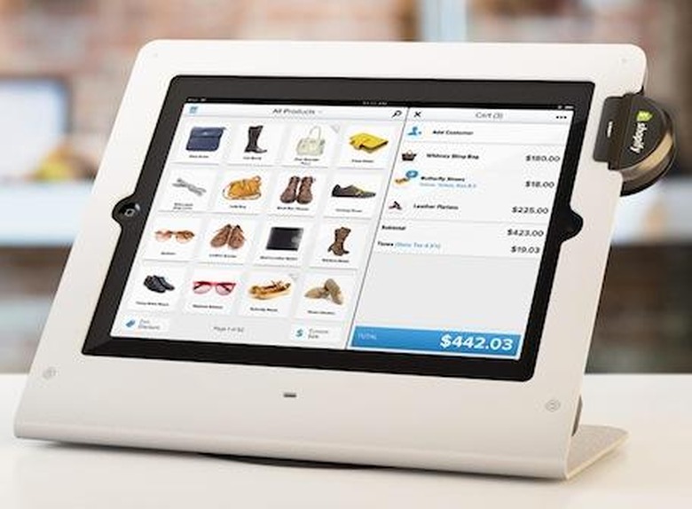 Shopify POS point of sale system for iPad