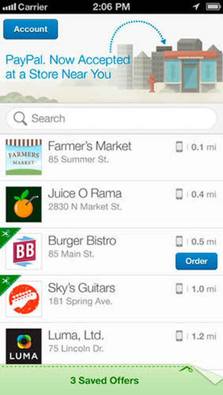PayPal app