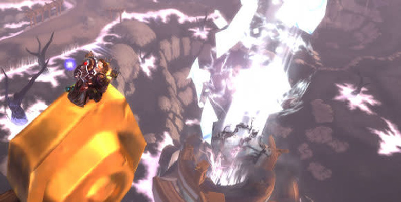 looking over the vale