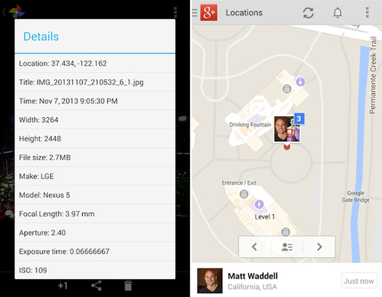 Google+ updated with improved Locations, Beam support for photos