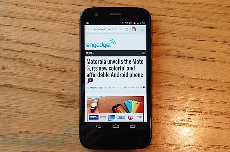 Motorola Moto G hands on