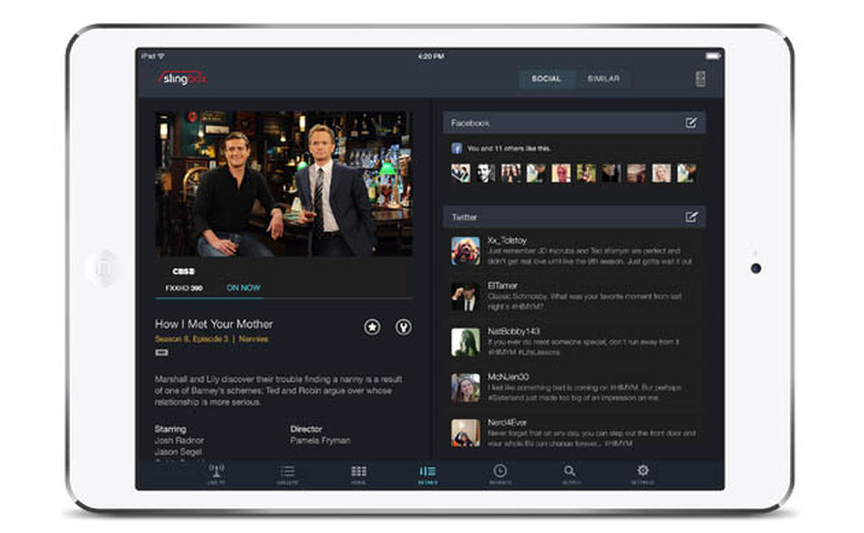 Sling overhauls its TV-streaming app for iOS, adds Roku channel; Windows 8.1 app planned for December
