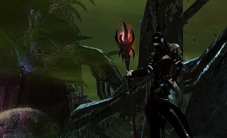 Necromancer in front of Nightmare tower