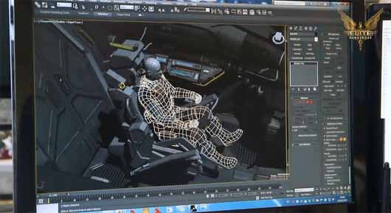 Elite: Dangerous cockpit mockup