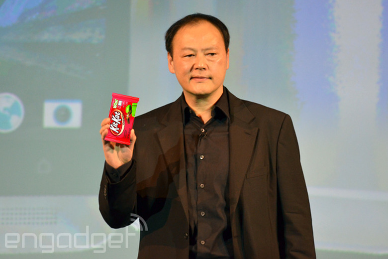 HTC's Peter Chou wants you to have KitKat