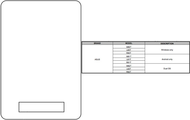 ASUS M80T tablet