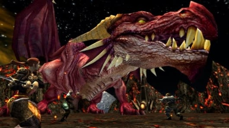 This dragon could not be happier about the situation.