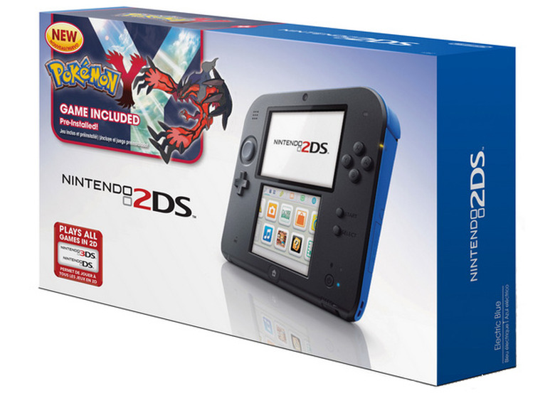 Nintendo 2DS with Pokemon Y