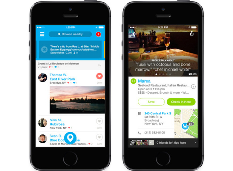 Foursquare 7.0 for iOS