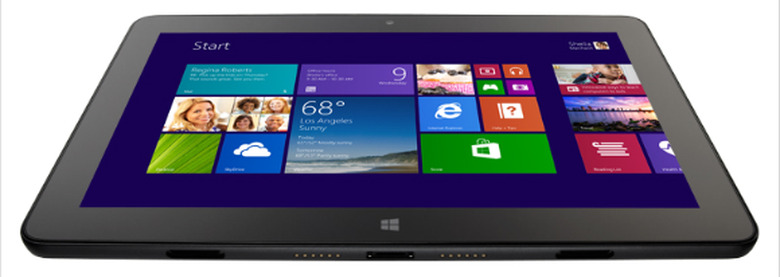 Windows 8 tablet screenshot