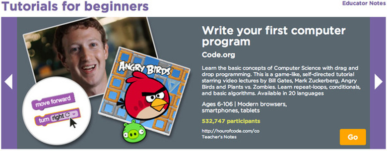 Hour of Code intro