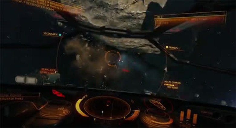 Elite: Dangerous cockpit