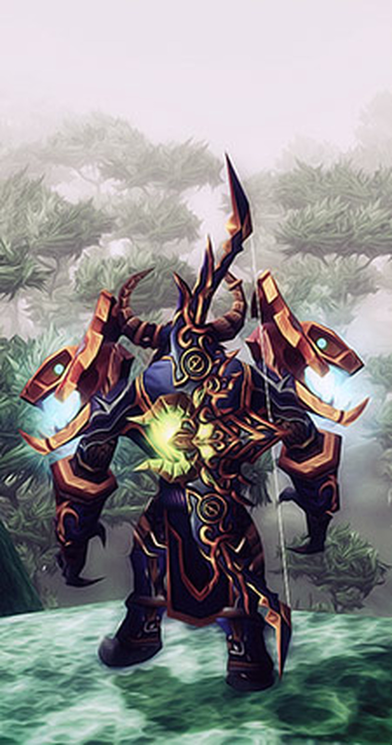 Hunter in terrokar forest