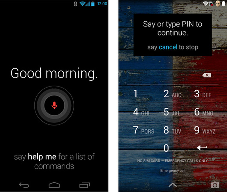 Moto X Touchless Control with PIN codes and Jason