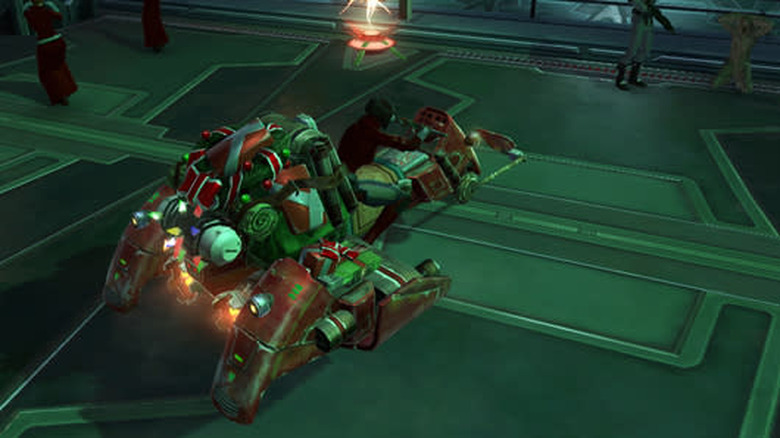 SWTOR's Life Day speeder