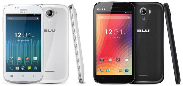 BLU Products Advance 4.0 and Studio 5.0 II
