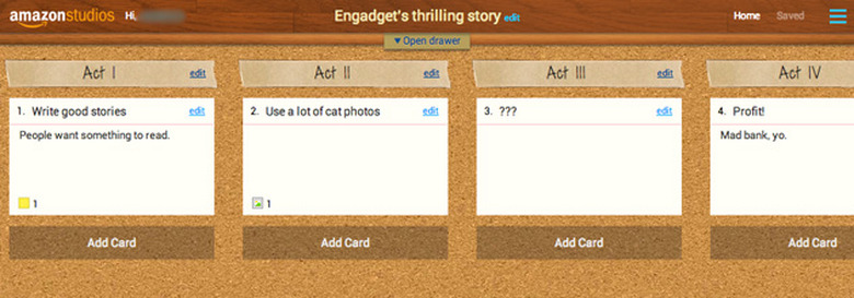Amazon Storybuilder sample