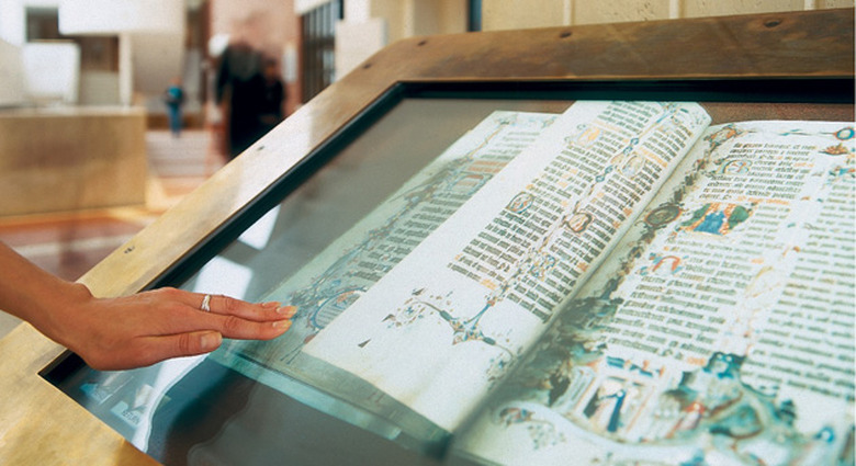 Turning the page on a digital book in the British Library
