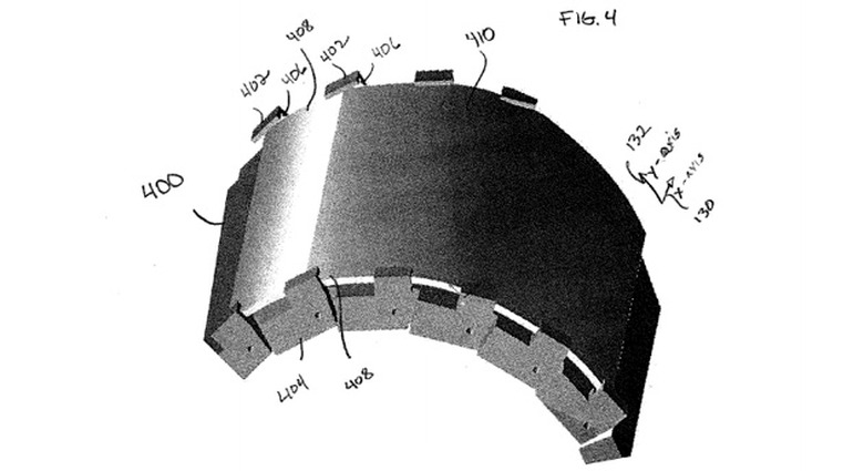 Motorola patent application for a wrist-worn flexible display device