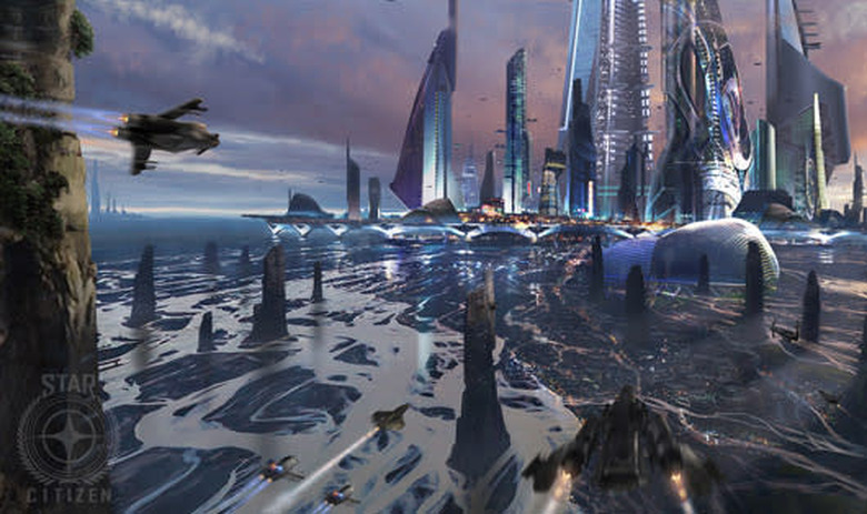 Star Citizen Fujin concept art