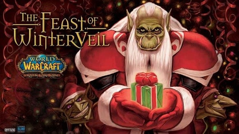 Greatfather Winter with goblin helper