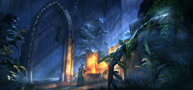 Some Elder Scrolls art that doesn't have a damn thing to do with PvP