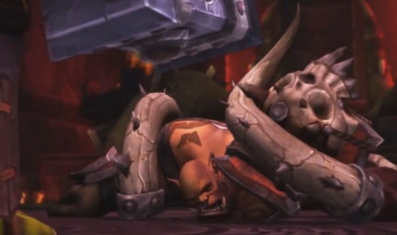 Garrosh laid low