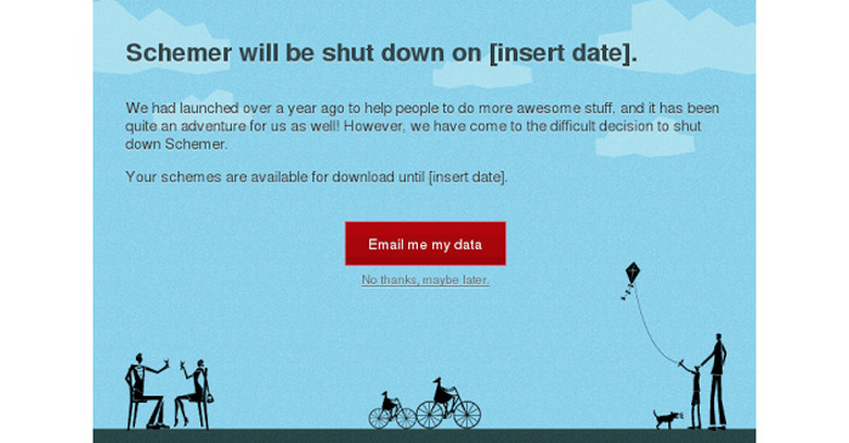Google Schemer shutdown leak