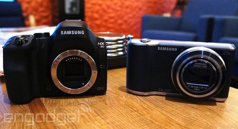 Samsung NX30 and Galaxy Camera 2