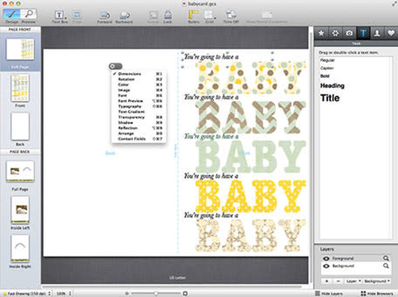 Greeting Card Shop Text Edit
