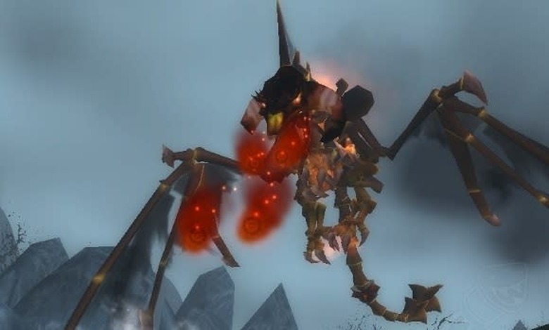 Nightbane breathing fire