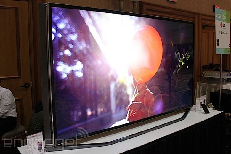 LG's latest 84-inch 4K TV breaks cover at CES