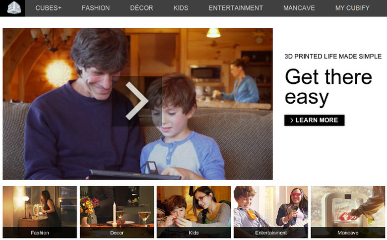3D printing destination Cubify hits 2.0 with curated and branded models