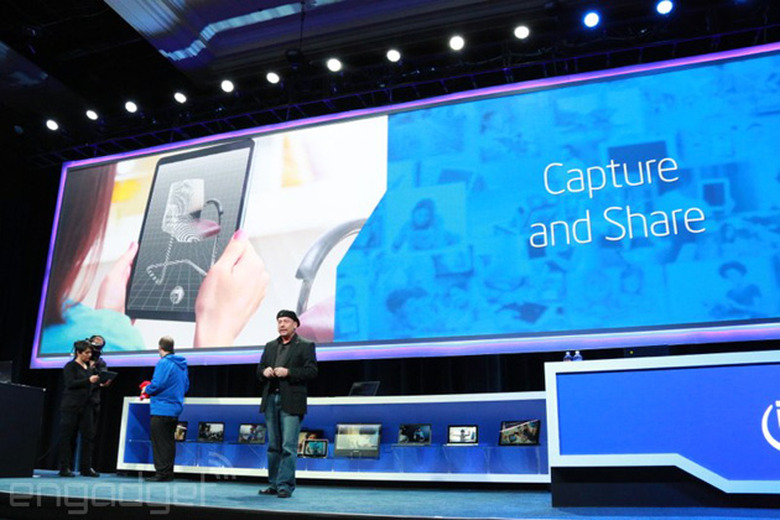 Intel RealSense using Capture and Share