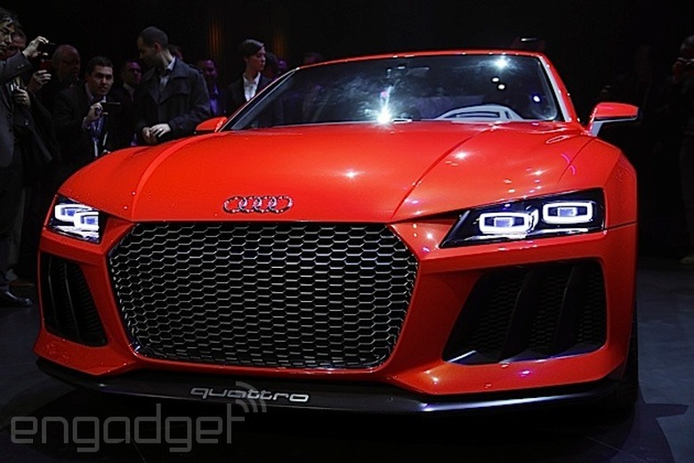 Audi's Sport Quattro Laserlight concept officially debuts at CES