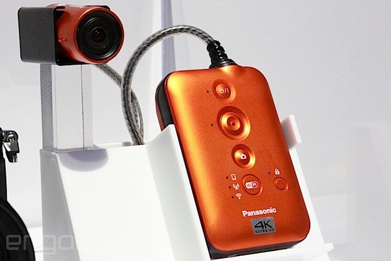 Panasonic's first-person 4K camera debuts at CES, set for launch in late 2014