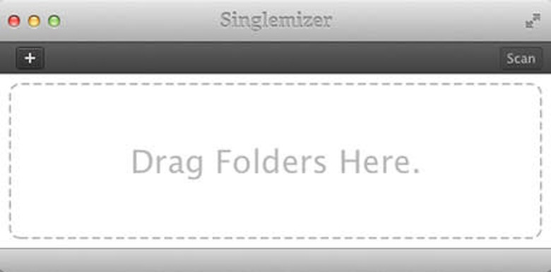 Singlemizer Main Window