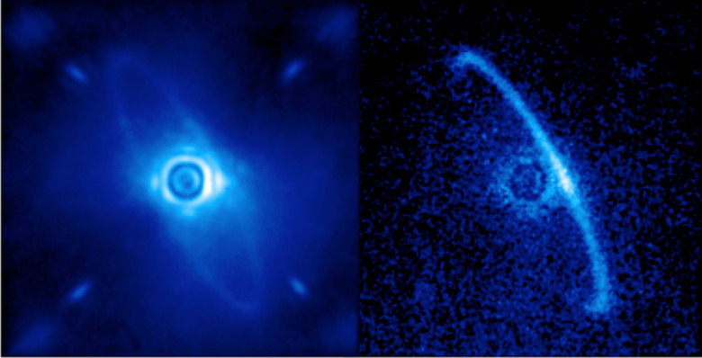 Gemini Planet Imager photographs dust around HR4796A