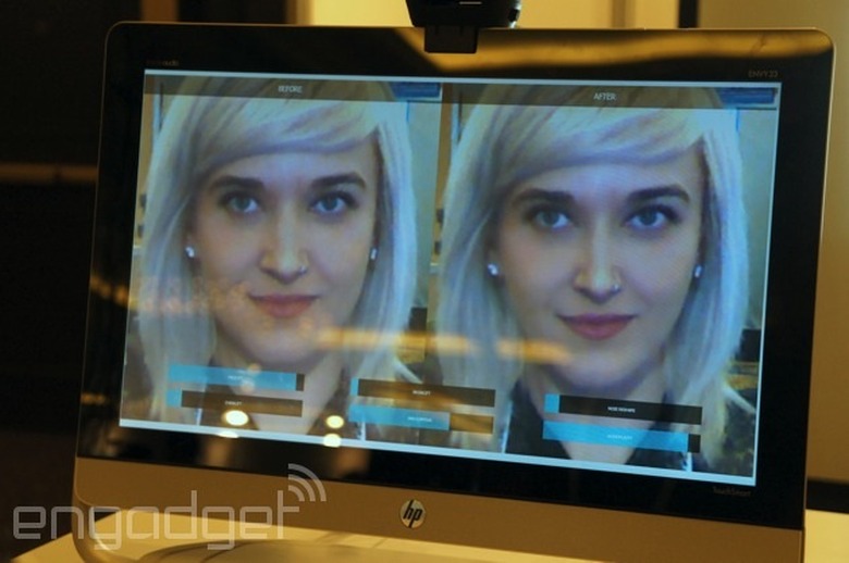 ModiFace uses Kinect to give you a digital nose job