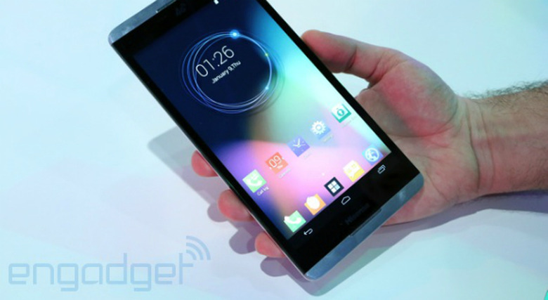 Hi-sense phablet picture