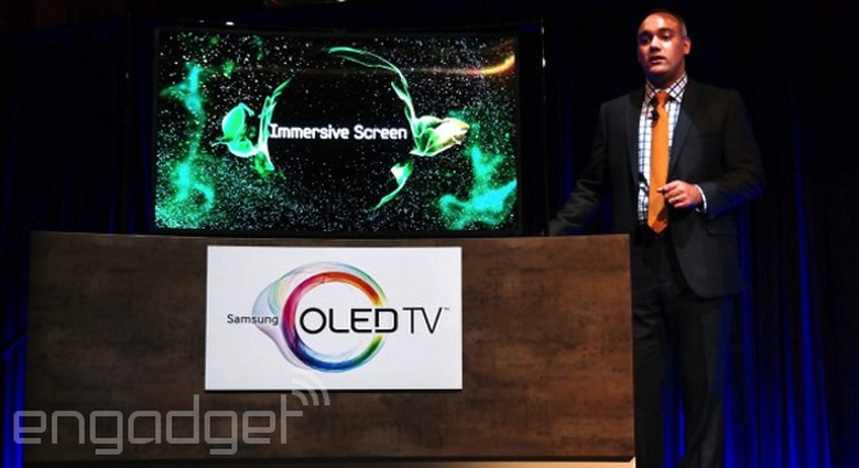 Samsung curved OLED TV