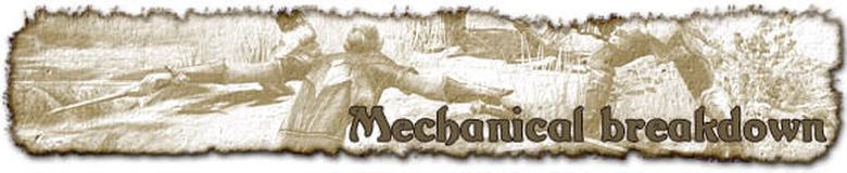 Mechanical breakdown