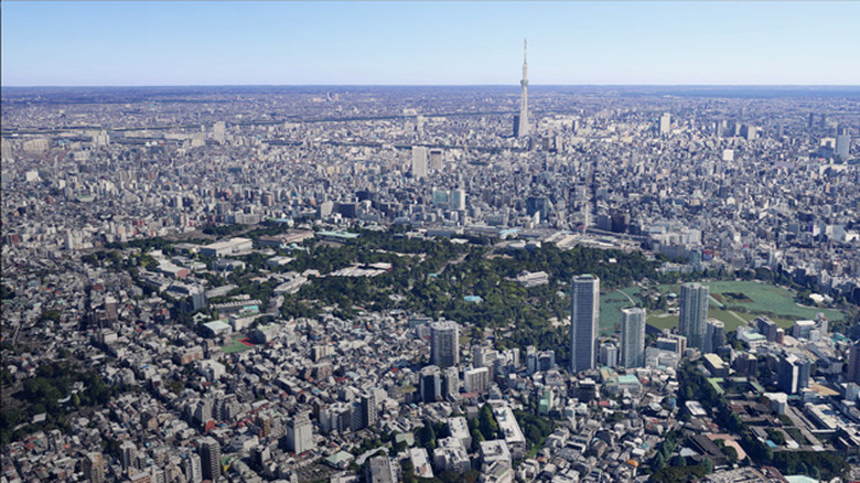 3D Tokyo in Google Maps