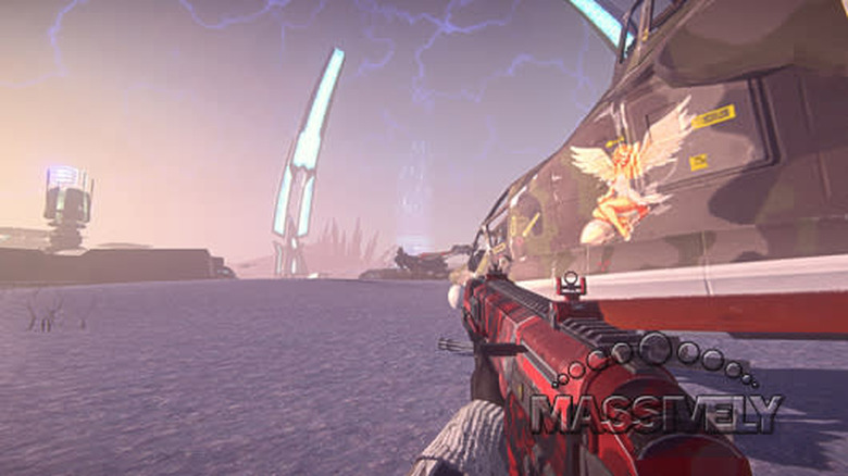 PlanetSide 2 bomb girl