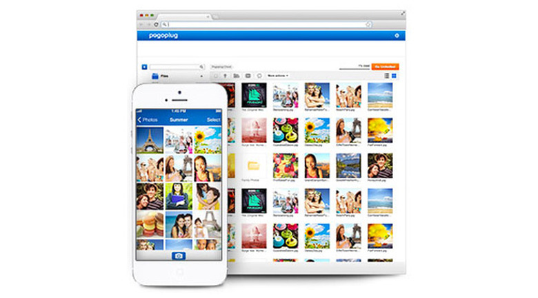 Pogoplug iOS and web apps