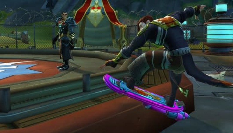 Hoverboarding may or may not be a crime. This doesn't seem appropriate.
