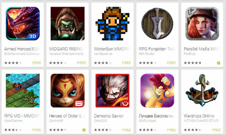 Google Play market screenshot