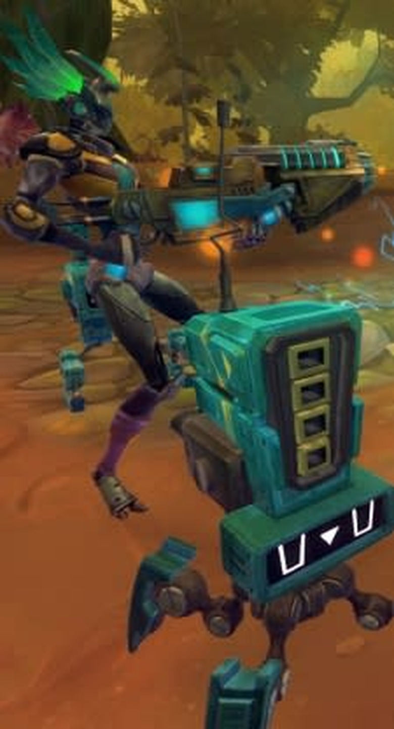 Hey, someone had to build that robot.